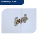 Ver mais imagens de Armário de Cozinha 5 Portas 1 Gaveta Carol Branco