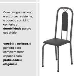 Conjunto Sala de Jantar com 4 Cadeiras Lívia - 9