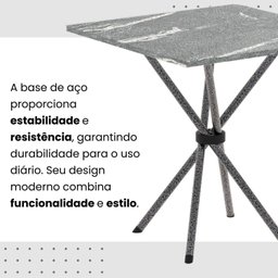 Conjunto Sala de Jantar com 4 Cadeiras Lívia - 11