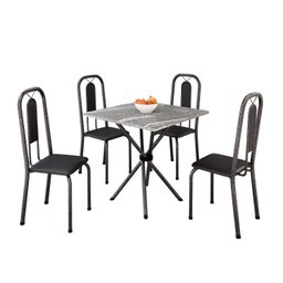 Conjunto Sala de Jantar com 4 Cadeiras Lívia - 2