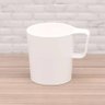 Caneca Escolar Empilhável 250ml Branca Casual Coza Refeitórios Cantina - 4