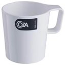 Ver imagem 1 de Caneca Escolar Empilhável 250ml Branca Casual Coza Refeitórios Cantina