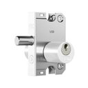 Ver imagem 1 de Fechadura Stam 2001 Branco Cilindro Oval