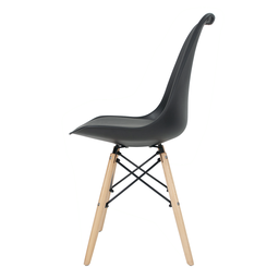 CONJUNTO 8 CADEIRAS SAARINEN PP PRETA - 4