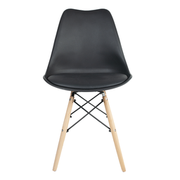 CONJUNTO 8 CADEIRAS SAARINEN PP PRETA - 3