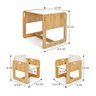 Mesa Infantil Madeira 0 a 4 Anos 2 Cadeiras Atividades - 4