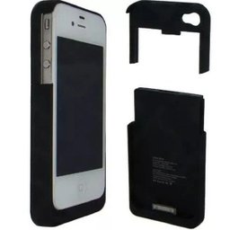 Capa Carregador Portátil Powerbank Iphone 4/4S Preta - 3