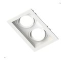 Ver imagem 3 de Spot Embutir Multi Recuado Save Energy 2 Dicroica Duplo Estrutura Branco 110v/220v