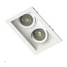 Spot Embutir Multi Recuado Save Energy 2 Dicroica Duplo Estrutura Branco 110v/220v - 4