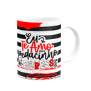 Ver imagem 2 de Caneca Namorados - Eu Te Amo Meu Pedacinho de Estresse