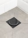 Ver imagem 1 de Lux Ralo Click Inteligente Quadrado Inox Preto 15cm X15cm com Vedação Anti-odor Preto