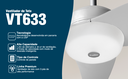 Ver imagem 7 de Ventilador de Teto Latina VT633 Branco Controle de Parede 127V
