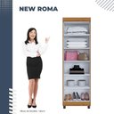 Ver imagem 4 de Multiuso New Roma 2 Portas 5 Prateleiras em Mdp Benetil Móveis