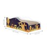 Cama Infantil Futebol Troféu Mdf Tema Vitória Esportiva Quarto - 2