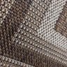 Tapete Sisal Eco Nature Moldura 87 Bege-Marrom 2,00x3,00M - J Serrano - 2