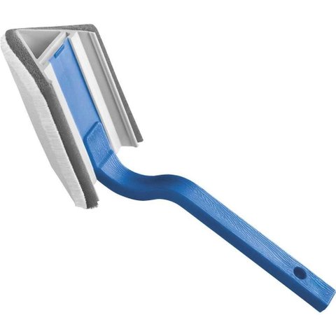 Pad Flocado para Acabamento e Pintura de Cantos de Paredes AT750-60 Cinza Atlas 17cm