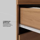 Ver imagem 6 de Guarda Roupa Casal 6 Portas e 2 Gavetas Mauá - Amêndola Touch/off White