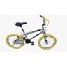 Bicicleta Aro 20 Dnz Cromada Pneu Amarelo - 1