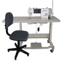 Ver imagem 3 de Reta Industrial Singer Corte de Linha 114g-20+cadeira-110v