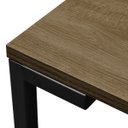 Ver imagem 5 de Mesa P/ Escritório Estilo Industrial Preto 90x43 Vintage