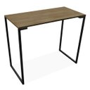 Ver imagem 3 de Mesa P/ Escritório Estilo Industrial Preto 90x43 Vintage