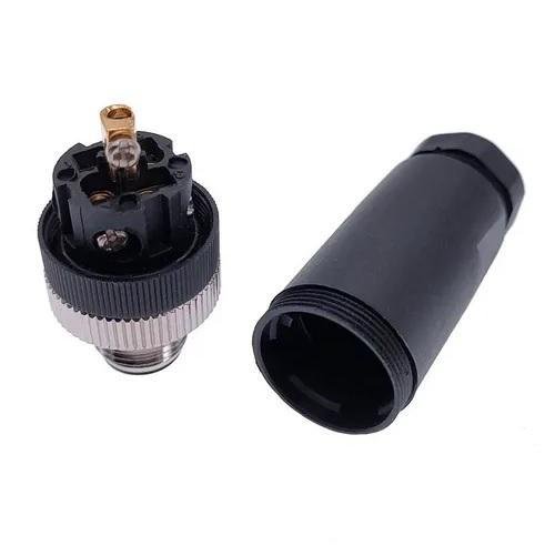 Conector Fêmea de 4 Pinos M12 Pg7 (l24) para Sensores - Ip67 - 3