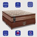 Ver imagem 2 de Cama Box Casal Colchão + Box 138x188x76 com Espuma Látex Robust Gel 220 Caramelo Cama Inbox