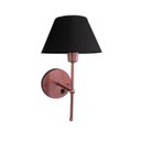 Ver imagem 5 de Kit 2 Arandelas de Parede Clássica com Interruptor e Cúpula Preta Ref 16 Decoração Casa Sala Quarto