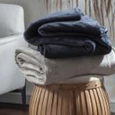 Ver imagem 4 de Manta Blanket High 300 Toque de Seda King 240x260cm - Kacyumara - Grafite