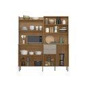 Ver imagem 2 de Kit de Cozinha Compacta Pitaya C/ 7 Portas e 2 Gavetas 178cm Amendola/grafito Prime Tx - Demóbile