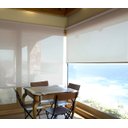 Ver imagem 3 de CORTINA PERSIANA ROLO TELA SOLAR 5% 0,40 Larg X 2,05 Alt:Branco