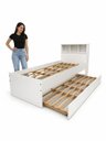 Ver imagem 5 de Bicama Cama com Auxiliar Solteiro com Nichos