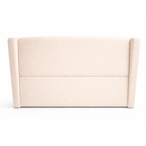 Cabeceira de Cama Estofada Box 160 Cm Queen Decoração Virginia Boucle