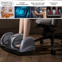 Ver imagem 3 de Massageador de Pés Zivi 3 Intensidades com Massagem Aquecimento Térmico Tela Lcd Cinza G94 - Gran Be