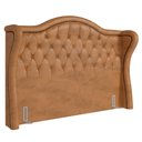 Ver imagem 1 de Cabeceira Cama Box Casal Queen 160cm Antibes P02 Sintético Caramelo - Mpozenato