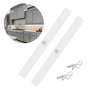 Ver imagem 1 de 2 Lâmpadas Led 5W Barra 50Cm USB Sensor De Presença Movimento Adesivos Magnéticos Para Closets Armár
