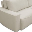 Ver mais imagens de Sofá 4 Lugares Retrátil Reclinável para Sala de Estar 280cm Odilon F04 Linho Creme - Lyam Decor