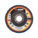 Ver imagem 2 de Disco Flap Aeme Performance Fibra Angular Zircônio 4.1/2" (115mm) 10 Unidades