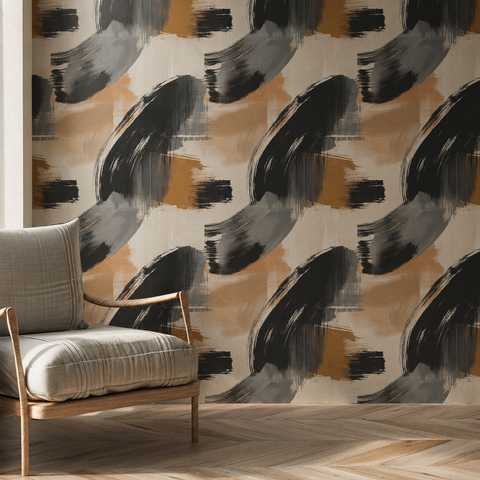 Papel de Parede Decorativo Efeito Abstract - 12 Metros