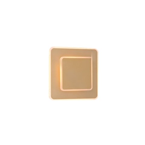 Arandela Moderna Dourada Fosco Ajustável 19cm Led 20w 3000k Bivolt Paris Luz
