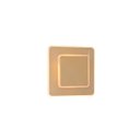 Ver imagem 1 de Arandela Moderna Dourada Fosco Ajustável 19cm Led 20w 3000k Bivolt Paris Luz