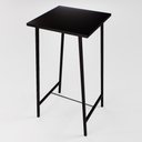 Ver imagem 4 de Mesa Bar Bistrô Alta Madeira Industrial Black Don Castro Decor Conjunto de Mesas e Cadeiras Imbuia