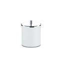 Ver imagem 1 de Lixeira Pp Tampa Inox Ø 18,5 X 23 Cm Branco Brinox