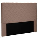 Ver imagem 1 de Cabeceira King 1,95m Esmeralda Suede Caramelo