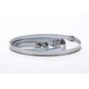 Ver imagem 3 de 50 Pçs Abraçadeira Metalica diam. de 89 á 108mm fita 14mm