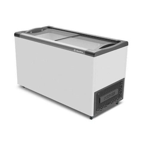 Freezer Horizontal Tampa de Vidro 399 Litros 220v Nf40sb Metalfrio