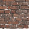 Papel de Parede Vinílico Neonature 5 Tijolinhos Marrom - 2
