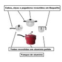 Ver imagem 4 de Kit Jogo de Panelas Não Inox Quatro Peças