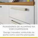 Ver imagem 3 de Armario Aereo 2 Portasts Nesher Burguesa Premium 80cm