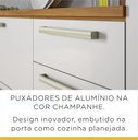 Ver imagem 3 de Armario Aereo 2 Portasts Nesher Burguesa Premium 80cm